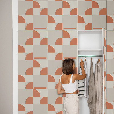 Klebefolie möbel Vintage-formen