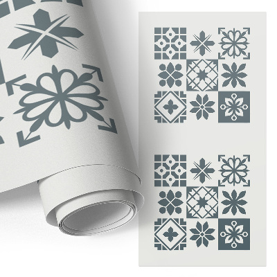 Klebefolie für Möbel mit geometrischem Fliesenmuster