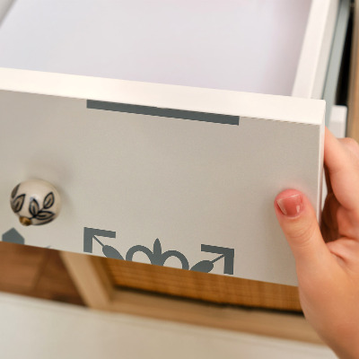 Klebefolie für möbel Geometrische fliesen