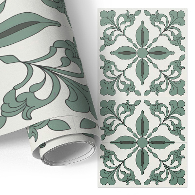 Möbelklebefolie mit Blumenmuster