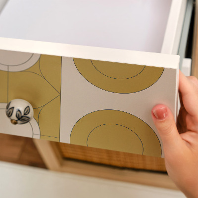 Möbel klebefolie Senfgelbe felgen