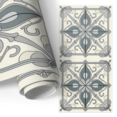 Möbelsticker mit Fliesenmotiv