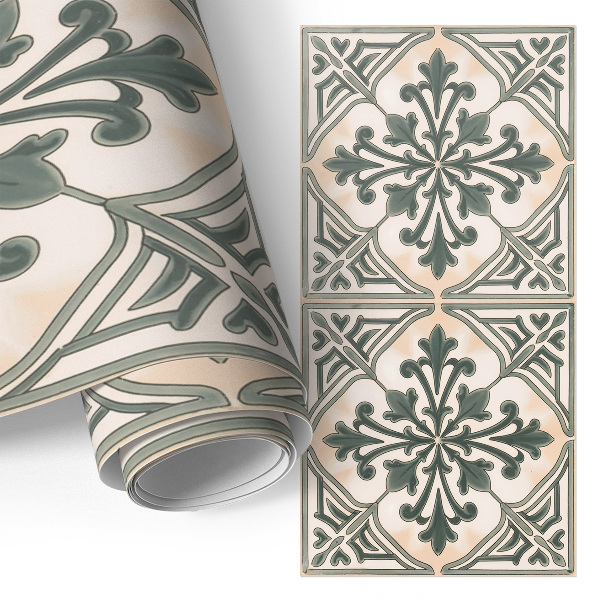 Folie für möbel Vintage-fliesen