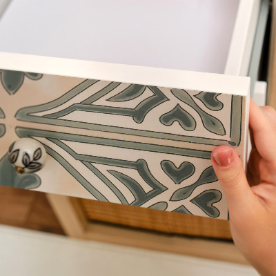 Folie für möbel Vintage-fliesen