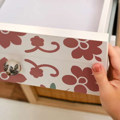 Möbel klebefolie Volksblumen