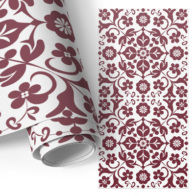 Möbelsticker mit Blumenmuster