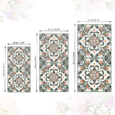 Möbelfolie Blumensymmetrie