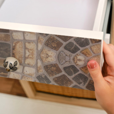 Folie für möbel Steinmosaik