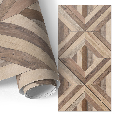 Klebefolie für Möbel mit Holzpuzzle-Motiv