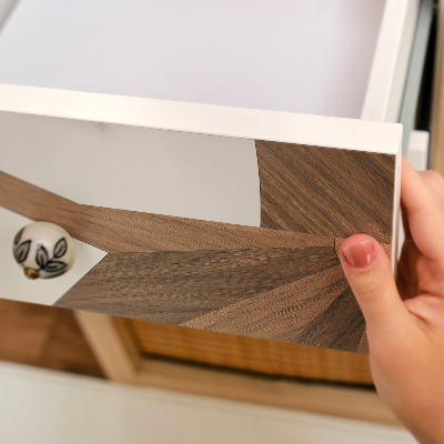 Möbelsticker Holz und marmor