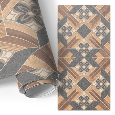 Möbel-Klebefolie mit geometrischen Ornamenten