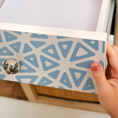 Möbel klebefolie Dreieckige formen