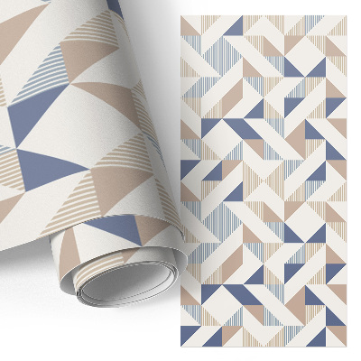 Möbelfolie mit geometrischem Muster
