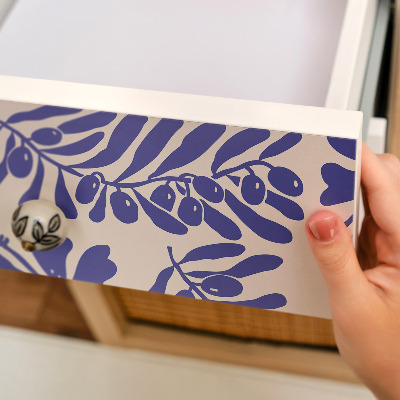 Folie für möbel Botanische muster