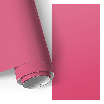 Möbelfolie in energierosa Farbe