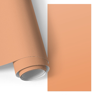 Folie für Möbel in Pastellorange