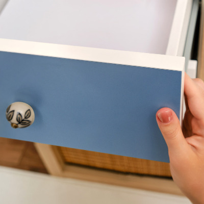 Klebefolie für möbel Blaue farbe