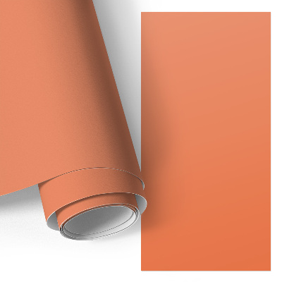 Möbel Klebefolie in kräftigem Orange