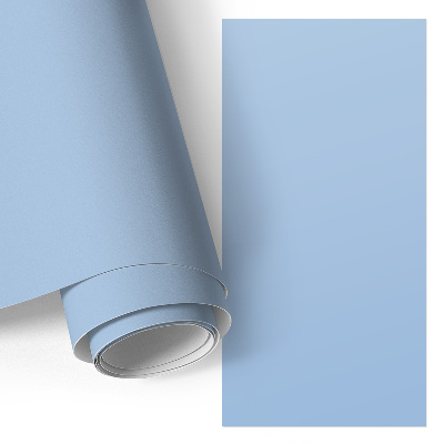 Möbelfolie in babyblauer Farbe