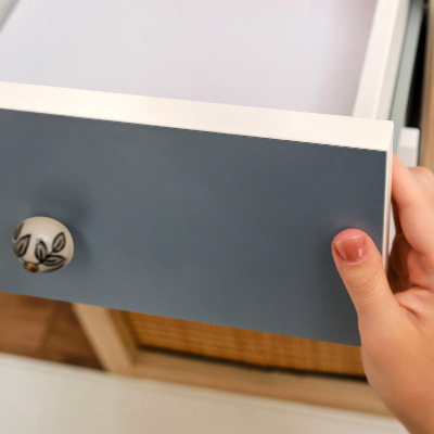 Folie für möbel Pastellblau