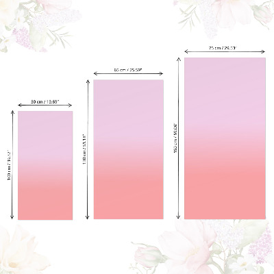 Möbelsticker Rosa farbverlauf