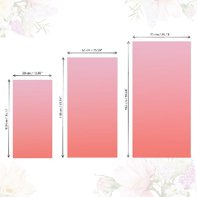 Klebefolie möbel Warmer farbverlauf