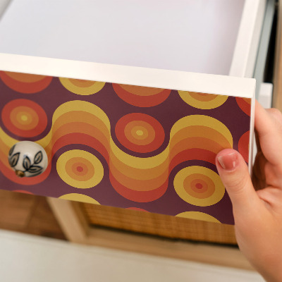 Möbel klebefolie Retro-energie