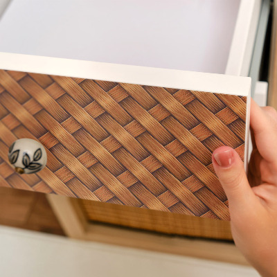 Möbelsticker Flechtwerk