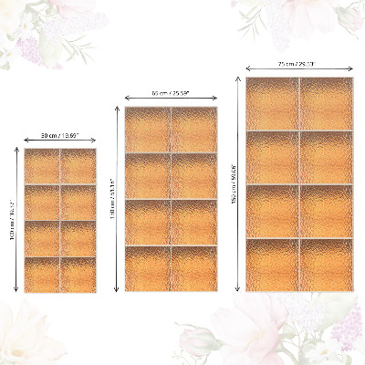 Möbelsticker Glasbausteine