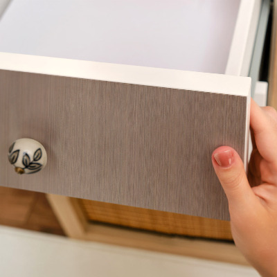 Klebefolie für möbel Braune linien