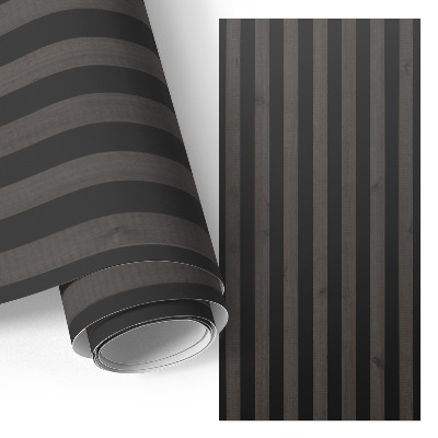 Folie für Möbel in Schwarz mit Gurtmuster