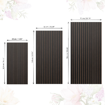 Folie für möbel Vertikale aus holz