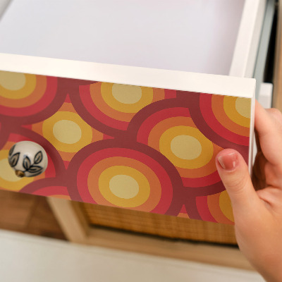 Folie für möbel Bunte kreise