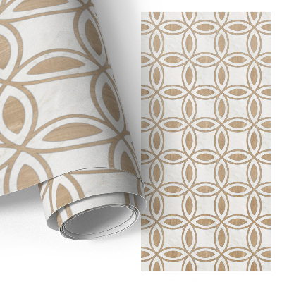 Möbelfolie mit geometrischem Muster
