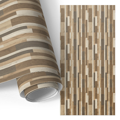 Klebefolie für Möbel mit abstraktem Holzdesign