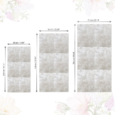 Möbelsticker Feine textur