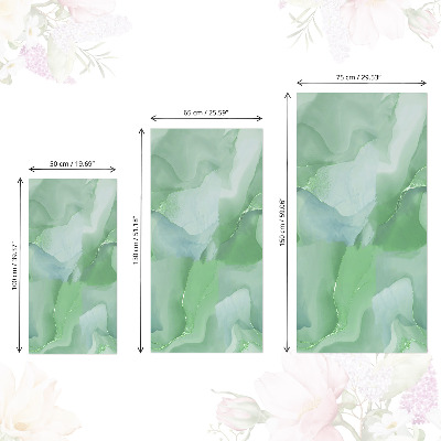 Folie für möbel Grüne abstraktion