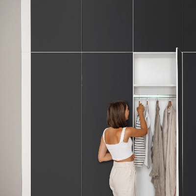 Möbelsticker Schwarz