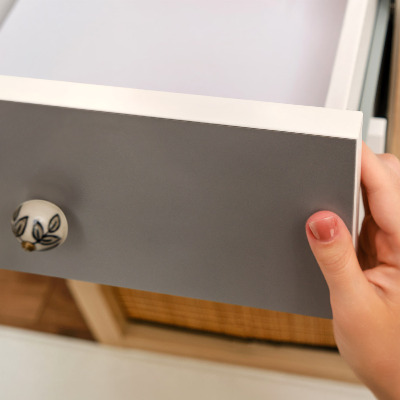 Möbelfolie Dunkelgrau