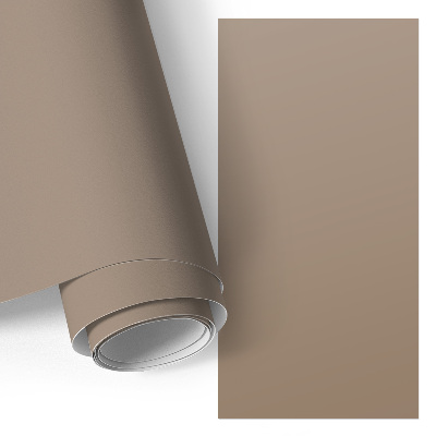 Möbel-Klebefolie in neutralbrauner Farbe