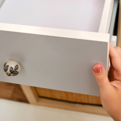 Klebefolie möbel Glattes grau