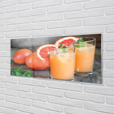 Glasbilder Grapefruit-cocktail