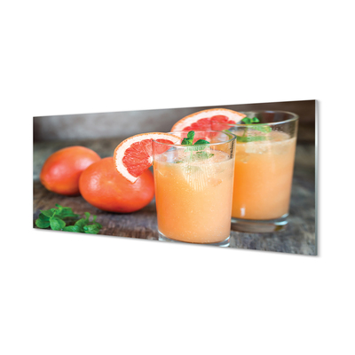 Glasbilder Grapefruit-cocktail