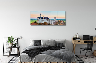 Glasbilder Deutschland schloss herbst münchen