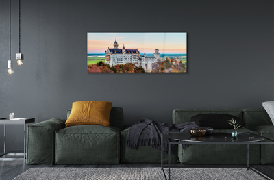 Glasbilder Deutschland schloss herbst münchen