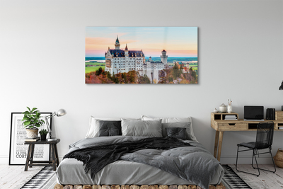 Glasbilder Deutschland schloss herbst münchen