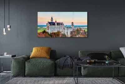 Glasbilder Deutschland schloss herbst münchen
