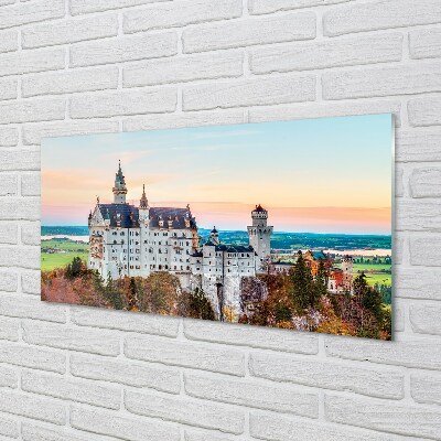 Glasbilder Deutschland schloss herbst münchen