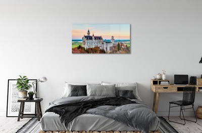 Glasbilder Deutschland schloss herbst münchen