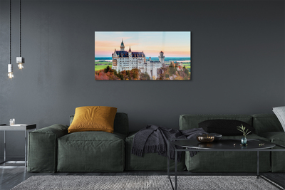 Glasbilder Deutschland schloss herbst münchen